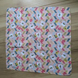 Kawaii Maneki-neko luck cat handkerchief